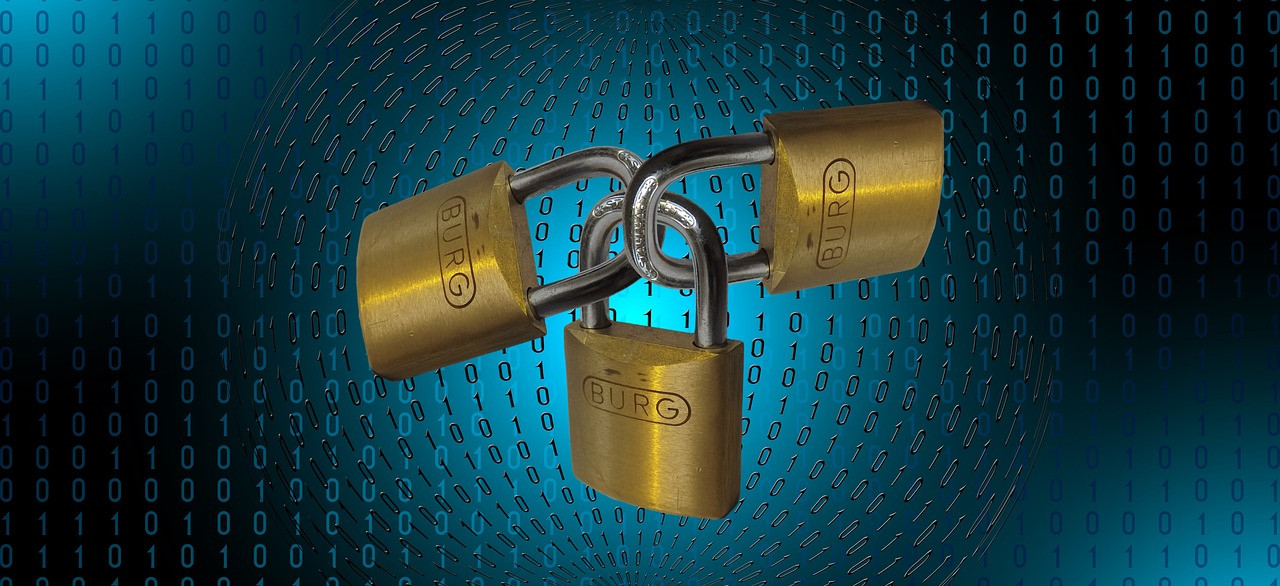 Representative image: cyber security padlock