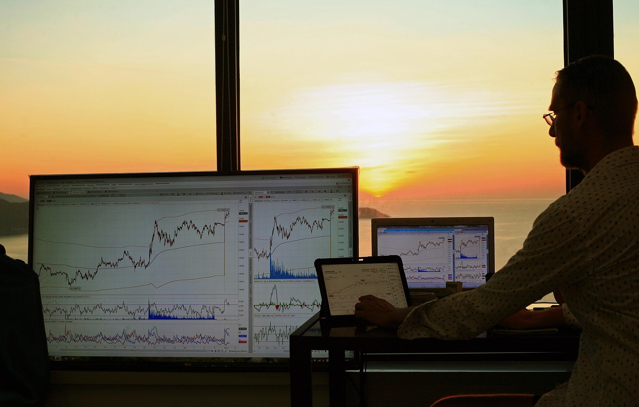 Representative image: stock market trading screen