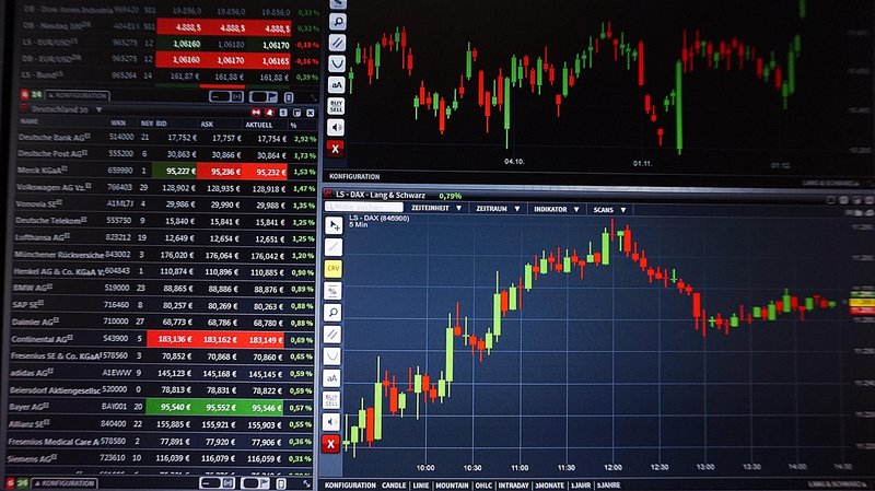 Representative image: stock chart