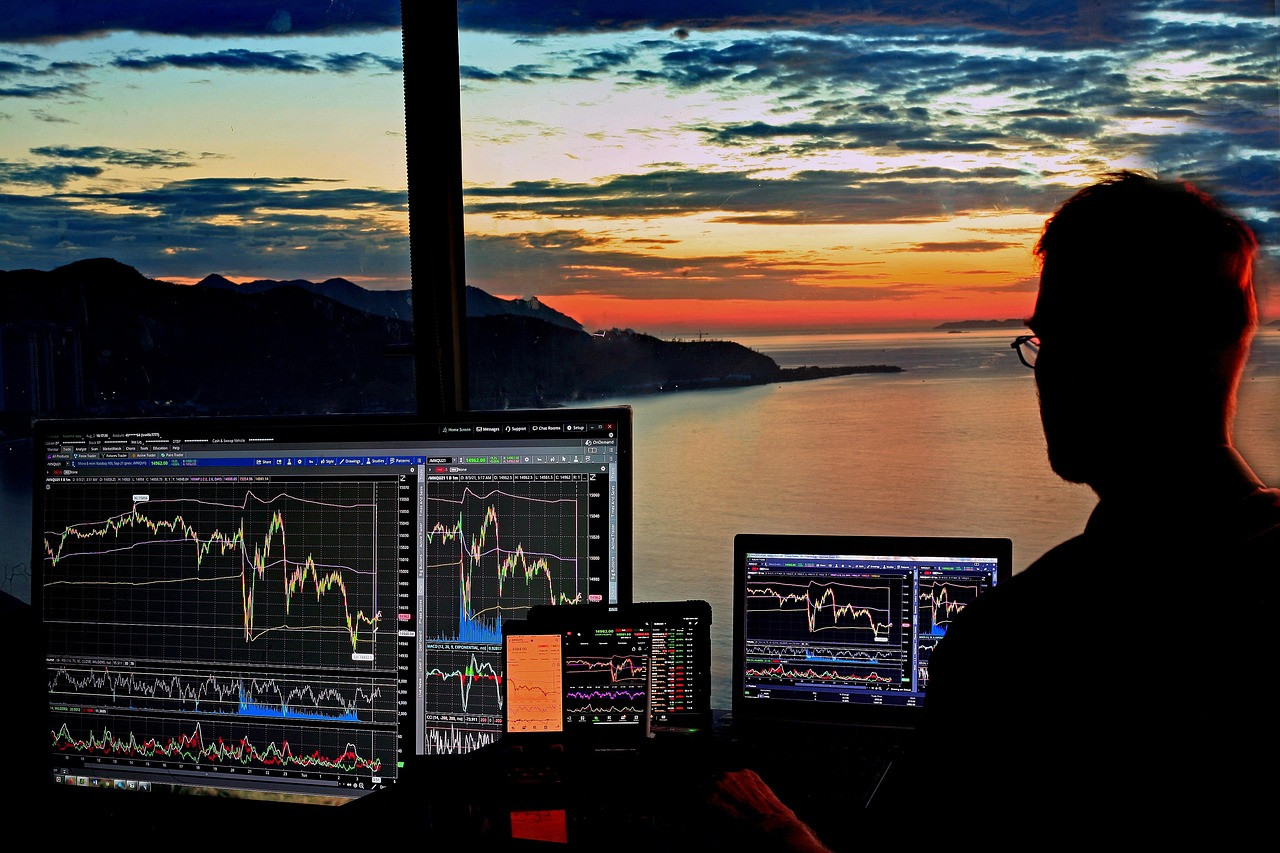 Representative image: stock market trading screen