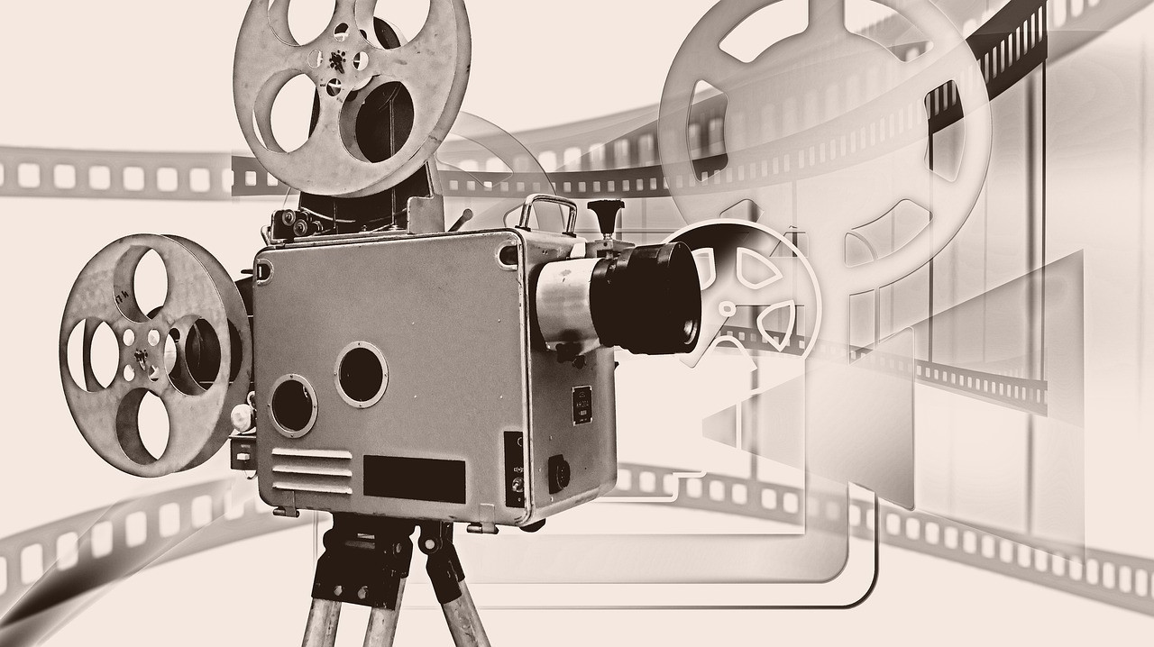 Representative image: film reel and clapperboard