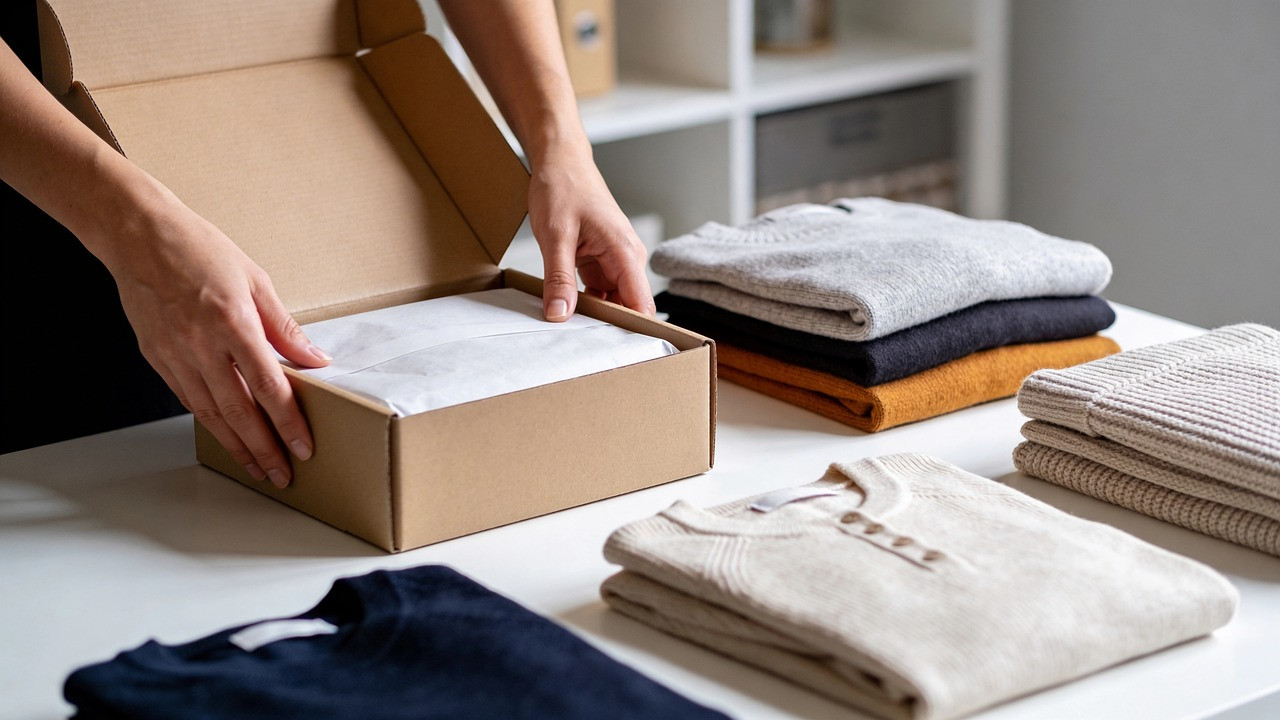 Representative image: cardboard parcels delivery boxes
