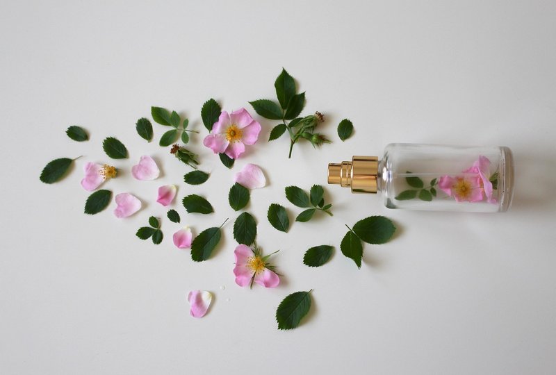 Representative image: perfume bottles on display