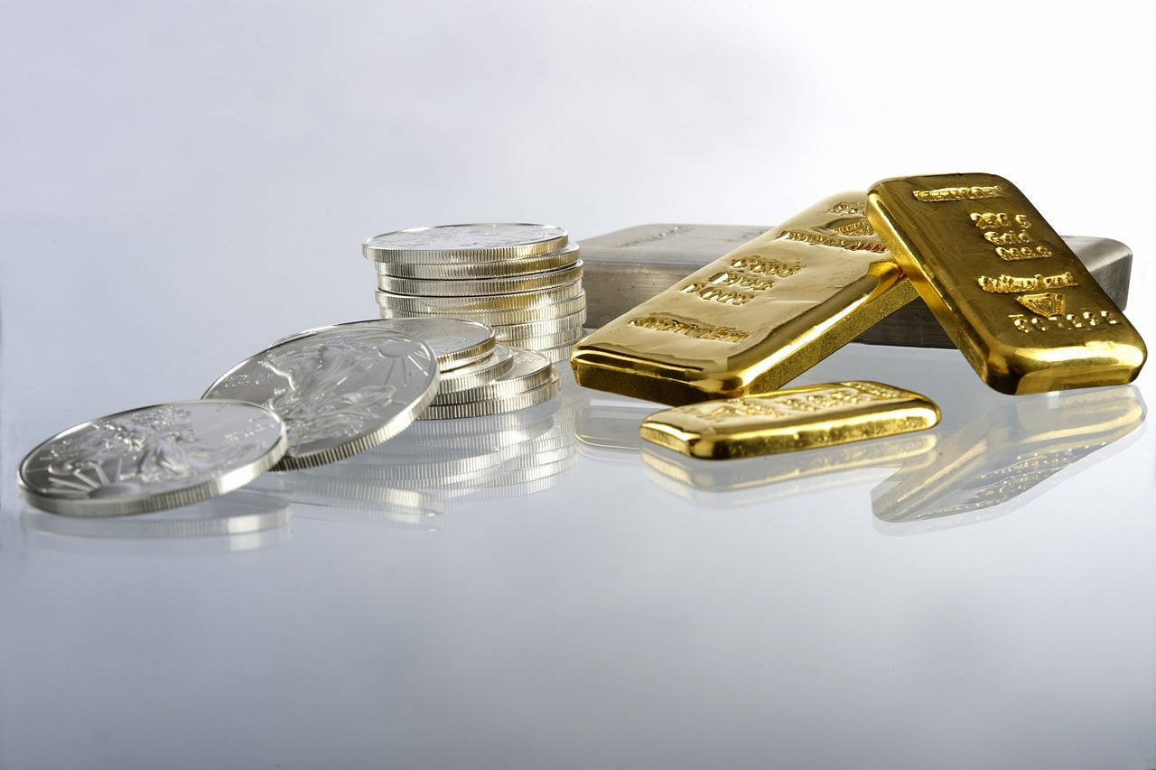 Representative image: silver bars and coins