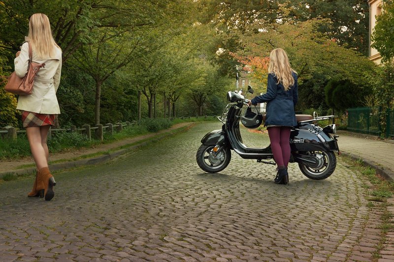 Representative image: electric scooter factory