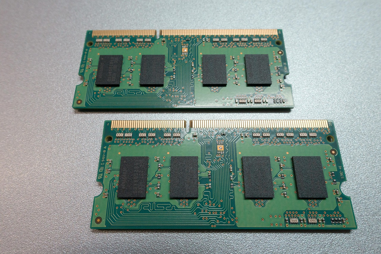 Representative image: computer memory chip circuit board