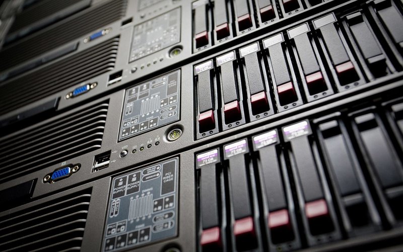 Representative image: server racks data centre
