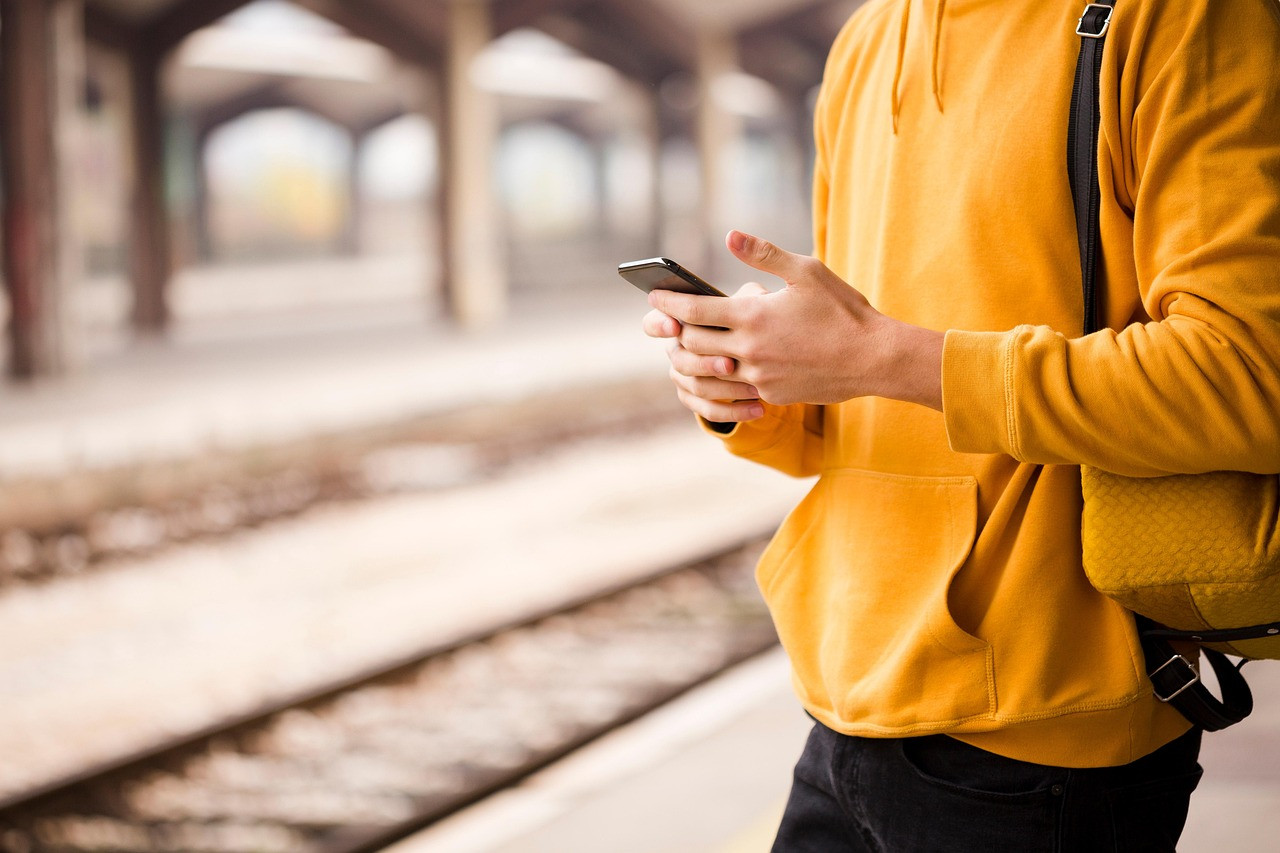 Representative image: person playing game on smartphone