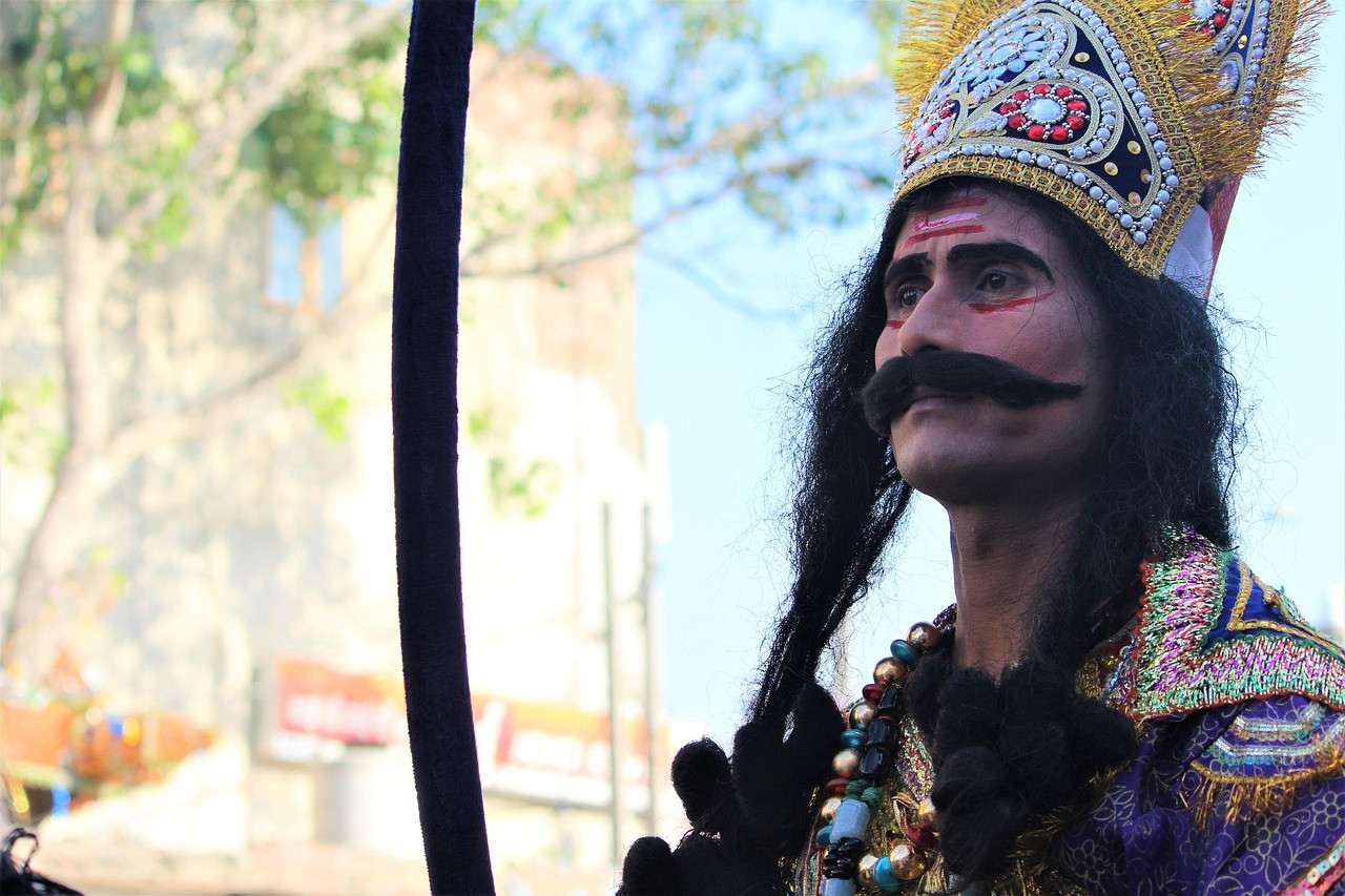 Representative image: ravana effigy burning dussehra