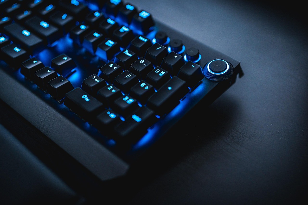 Representative image: gaming computer keyboard