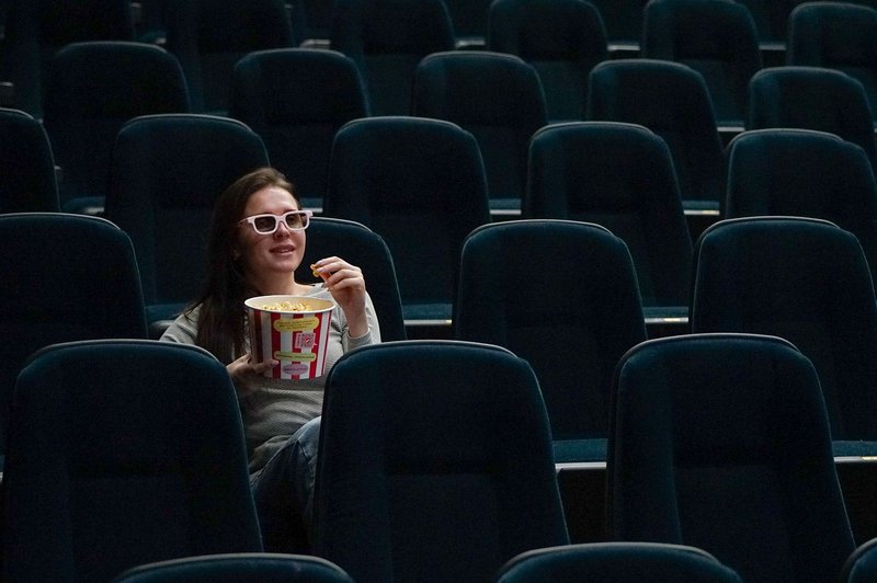 Representative image: cinema seats and screen