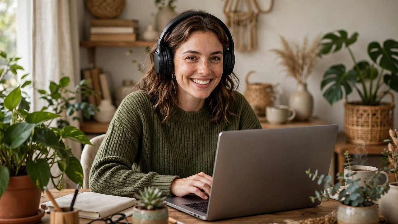 Representative image: video call on laptop