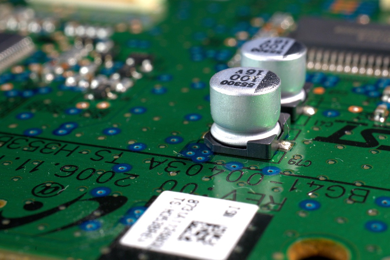 Representative image: computer circuit board chip