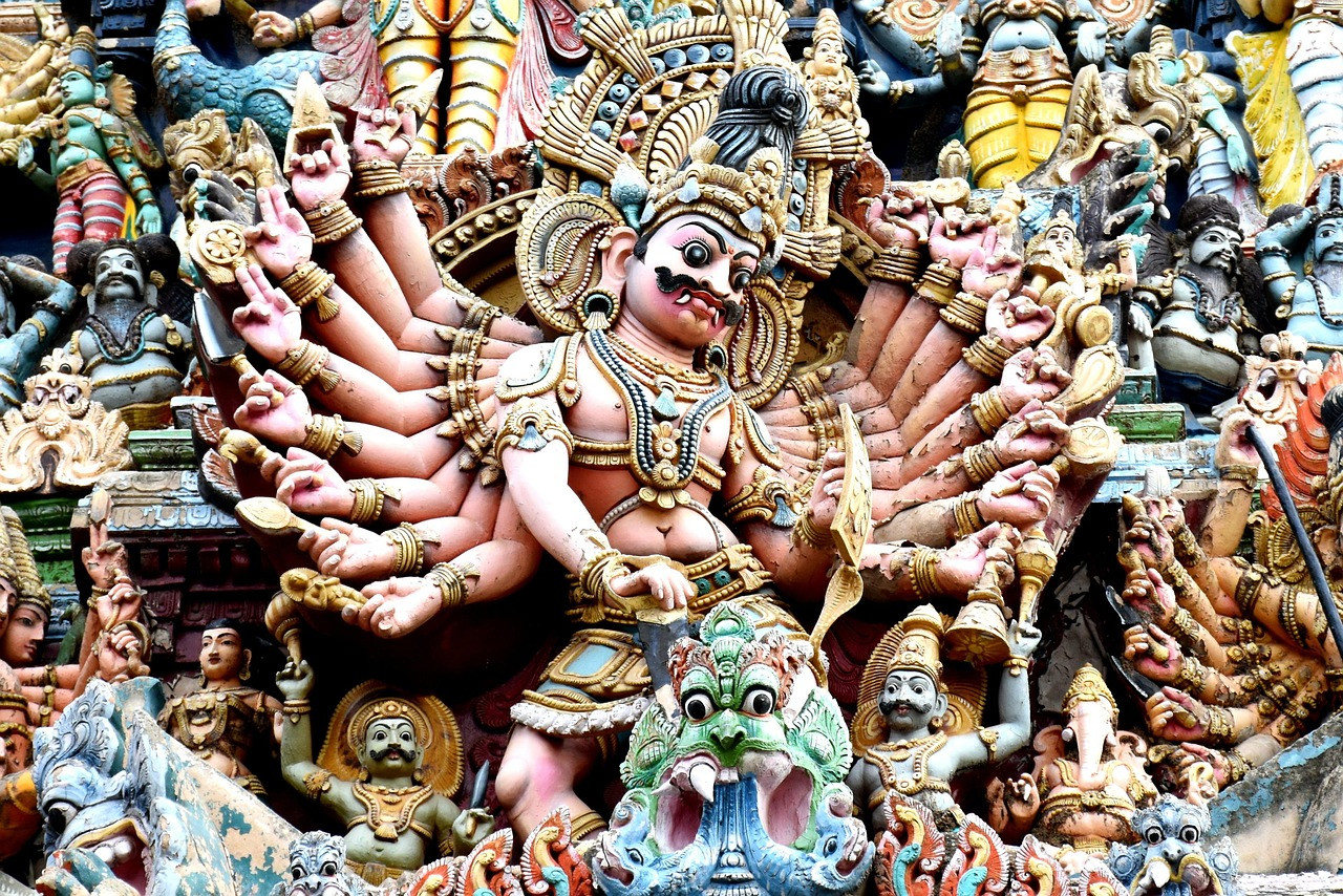 Representative image: hindu temple gopuram