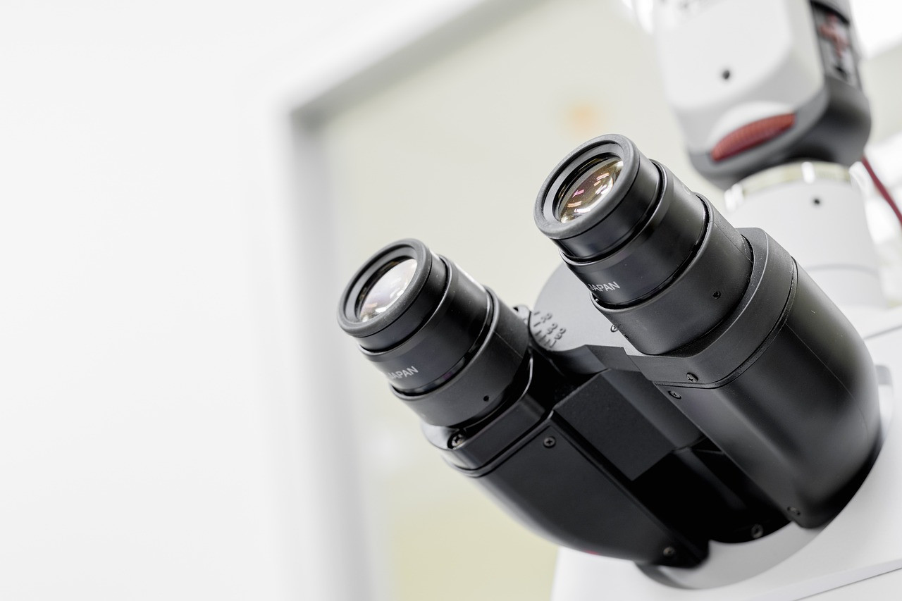 Representative image: microscope laboratory research