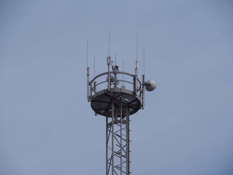 Representative image: cell phone tower antenna