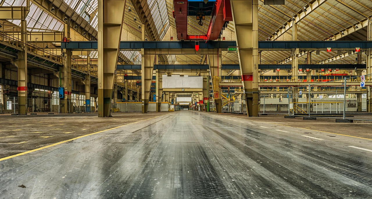 Representative image: car factory assembly line