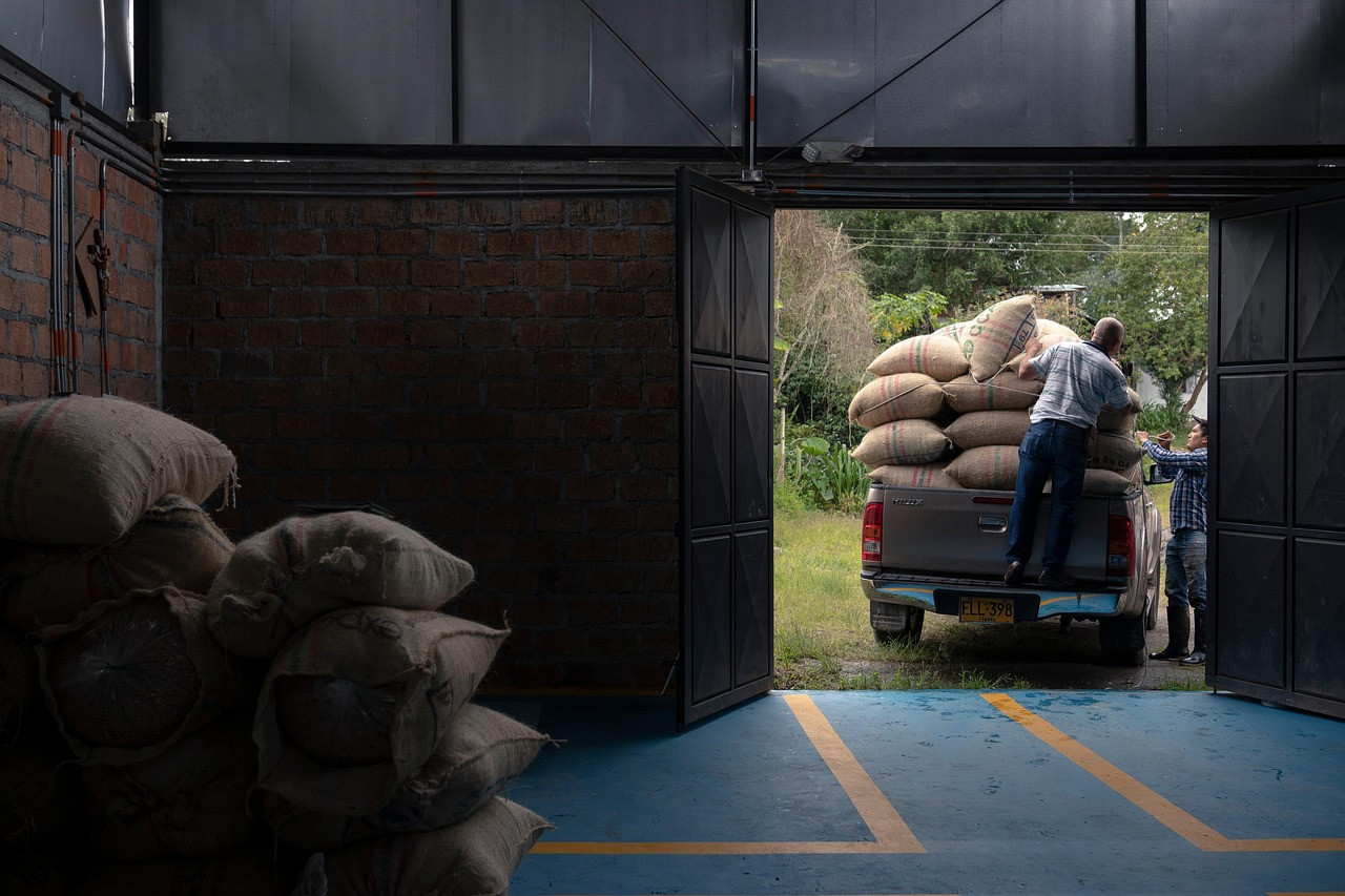 Representative image: rice grains sacks warehouse