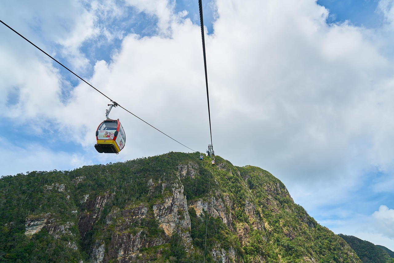Representative image: cable car ropeway hills