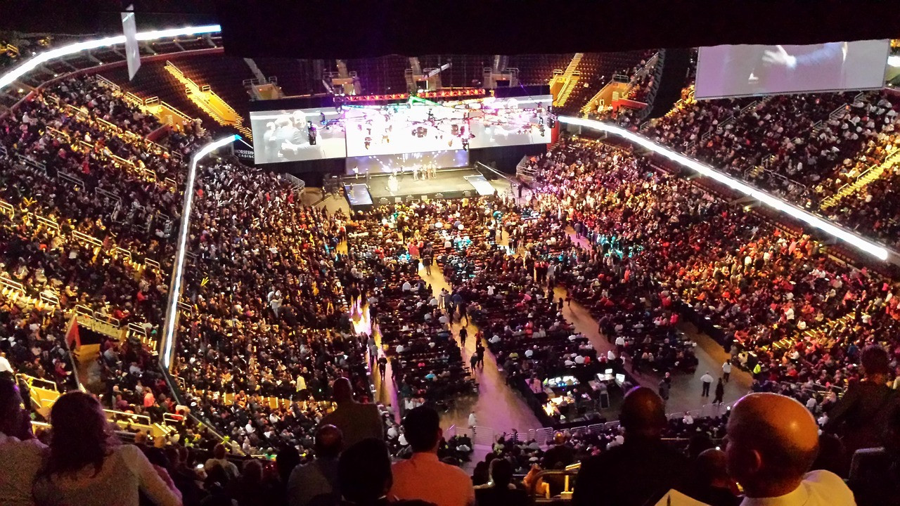 Representative image: tech conference stage