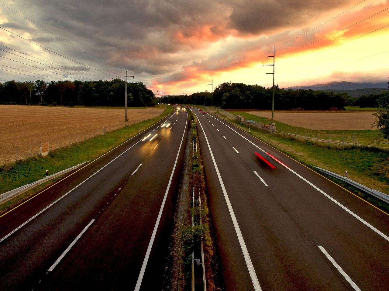 Representative image: car on highway