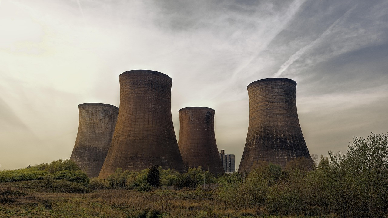 Representative image: power plant cooling towers