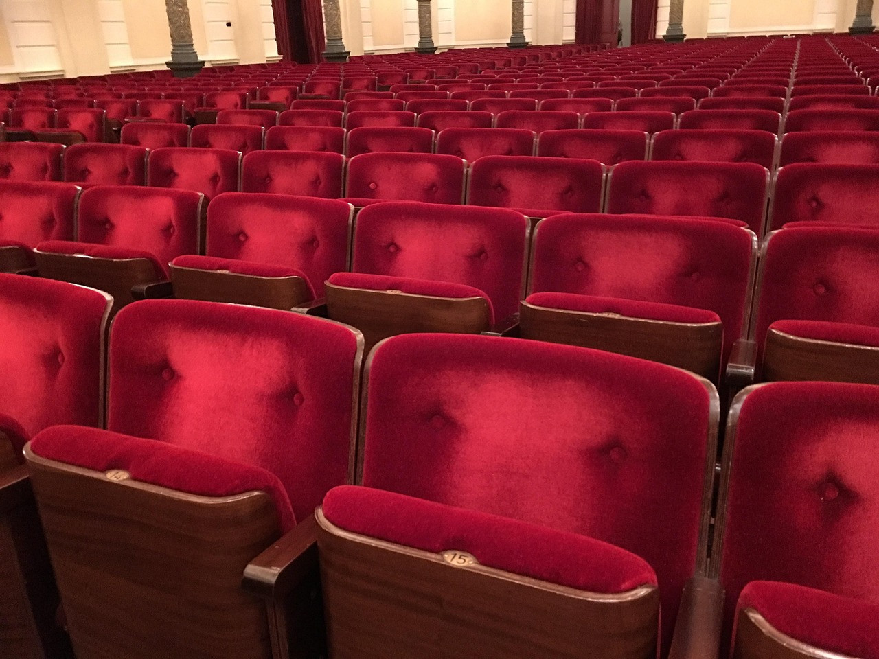 Representative image: cinema hall empty seats
