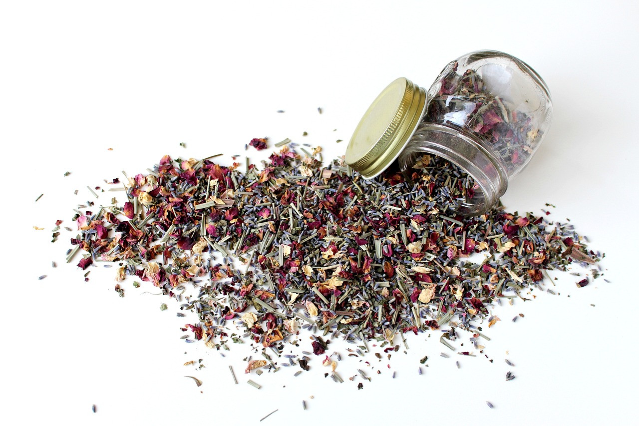 Representative image: herbal medicine jars and herbs