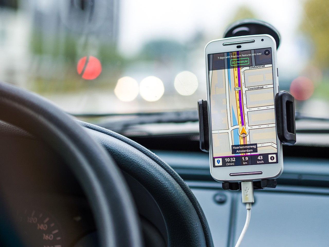 Representative image: smartphone map navigation