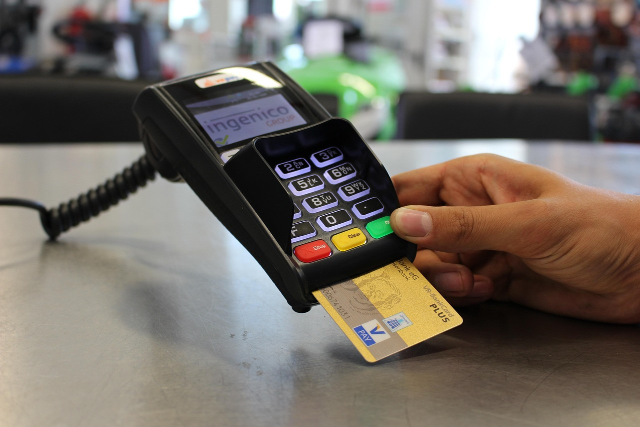 Representative image: bank teller counter customer