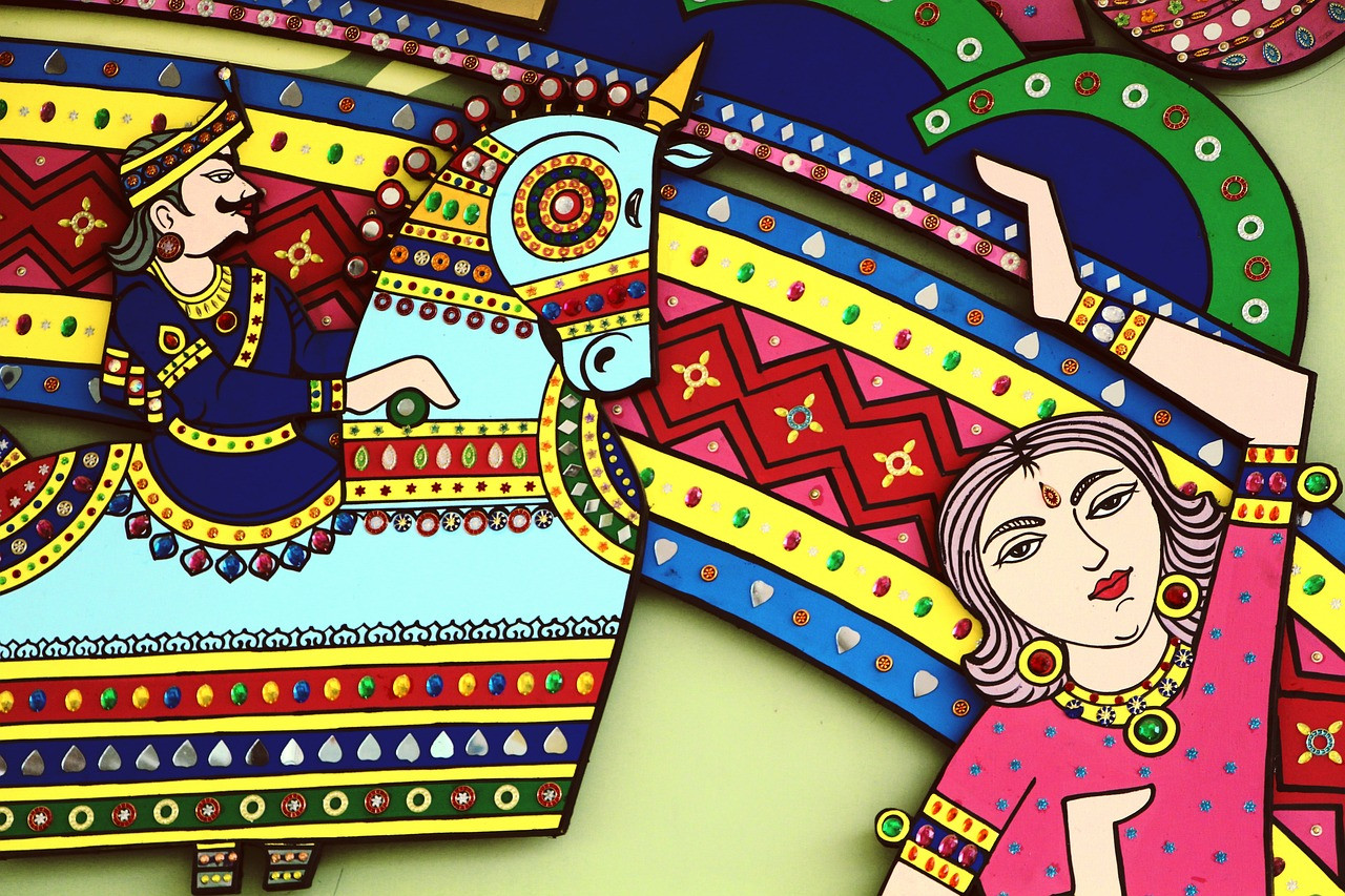 Representative image: traditional indian folk painting