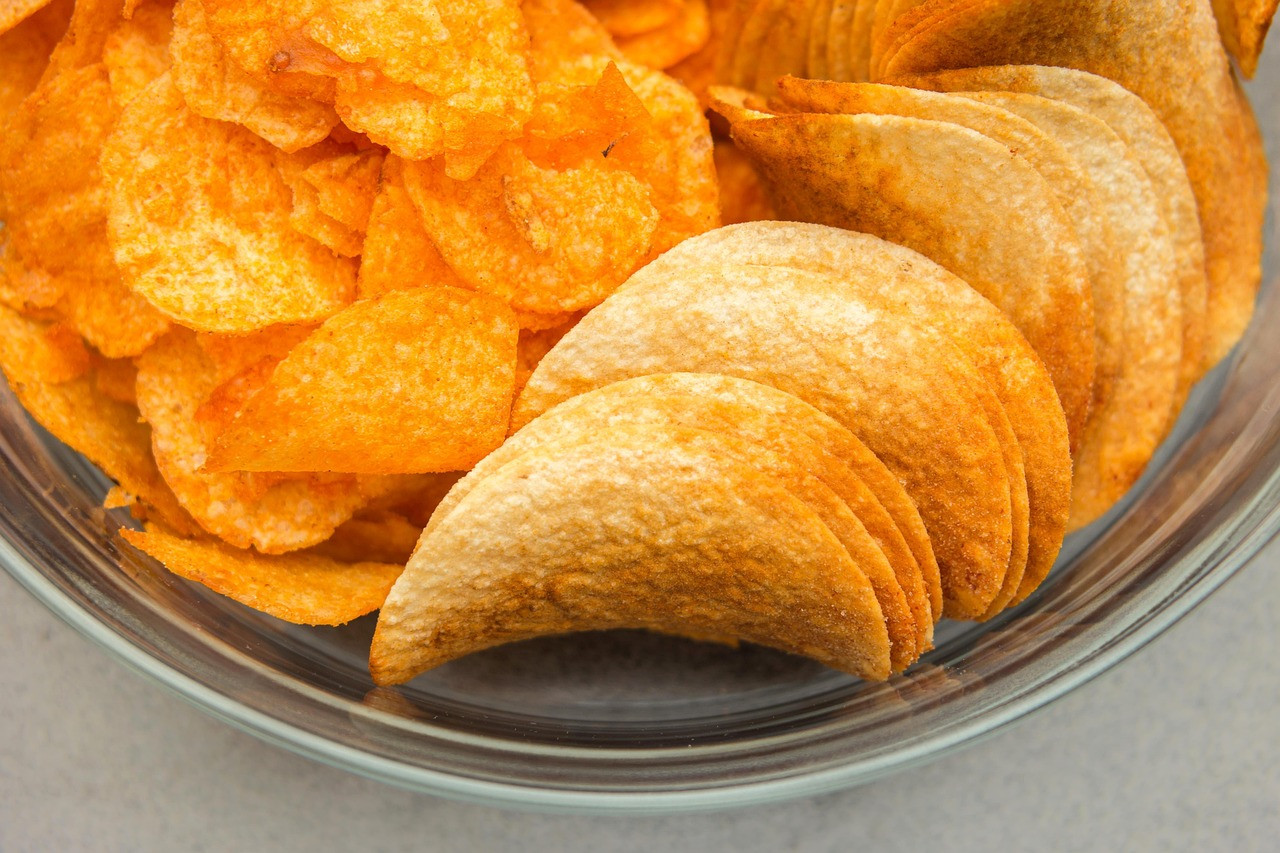 Representative image: potato chips bowl