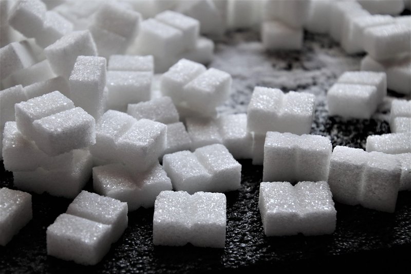 Representative image: sugar cubes in a bowl