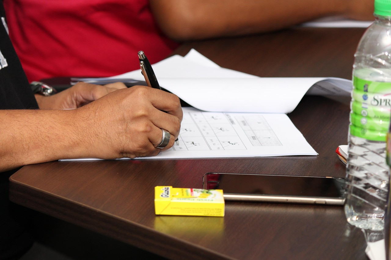 Representative image: students writing an exam