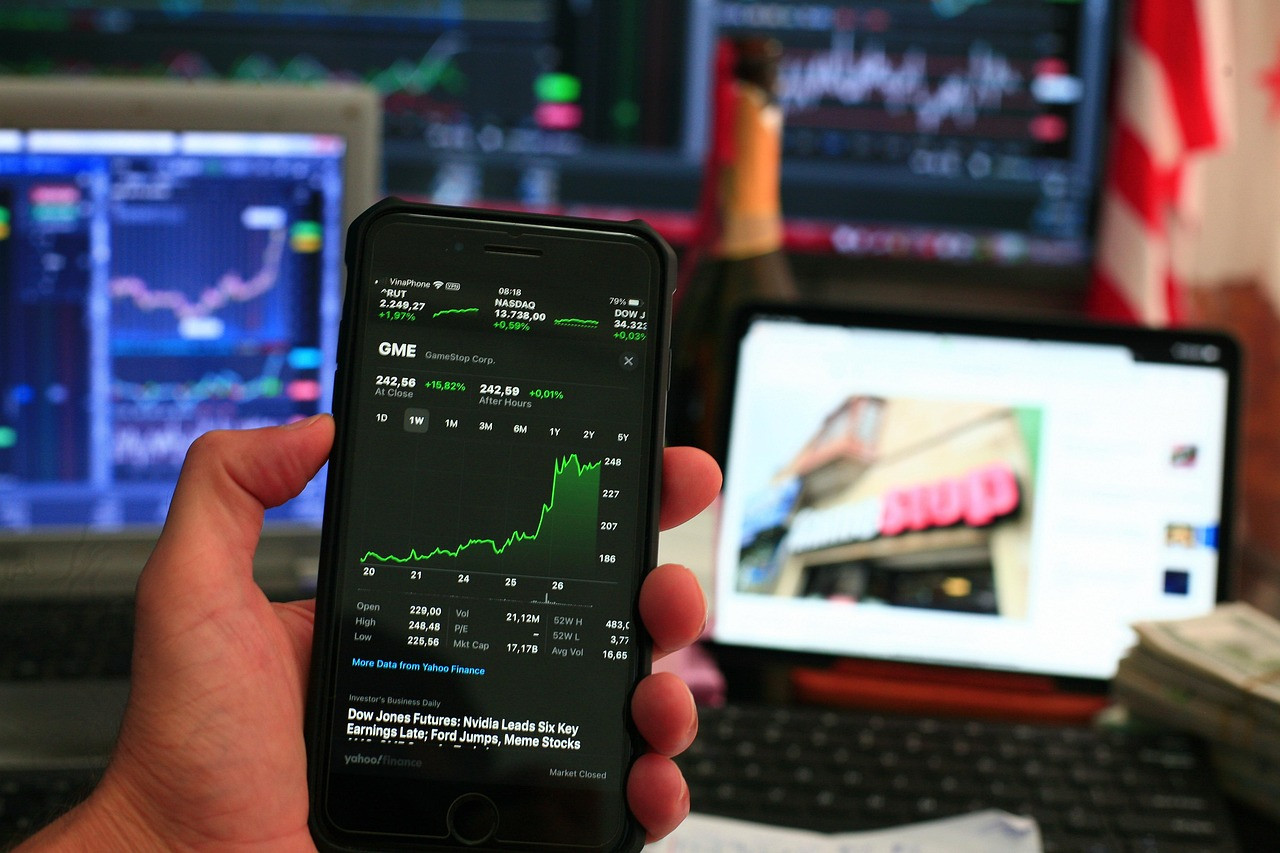 Representative image: stock market trading screen