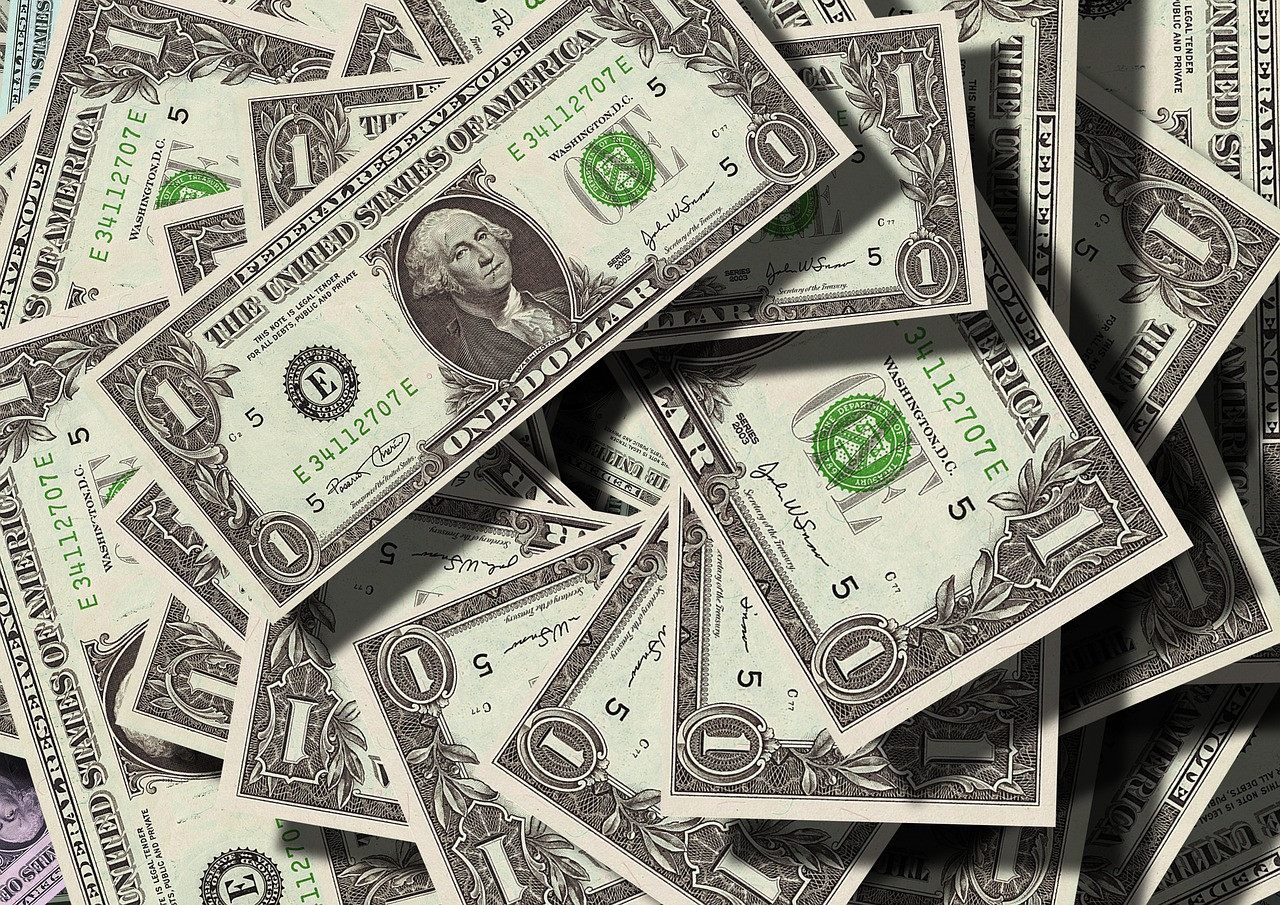 Representative image: us dollar banknotes stack