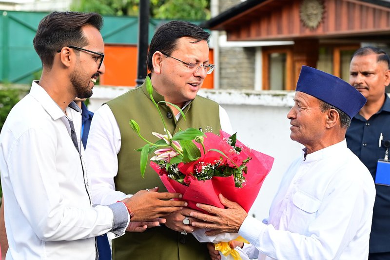 File photo: Pushkar Singh Dhami