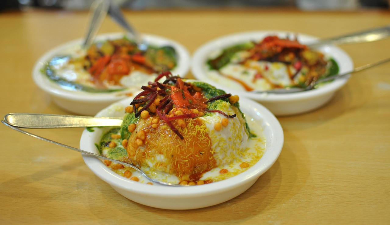 Representative image: street food chaat plate