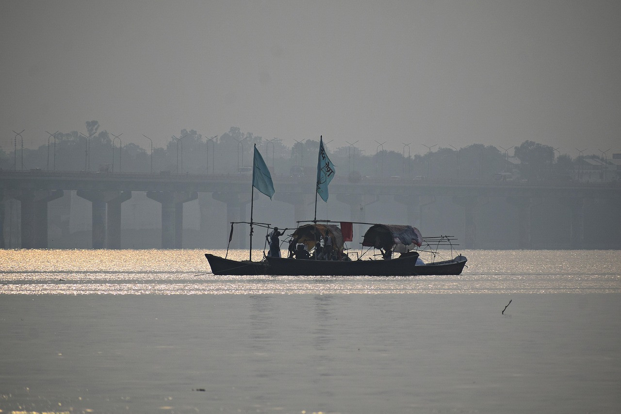 Representative image: ganga ghat evening aarti