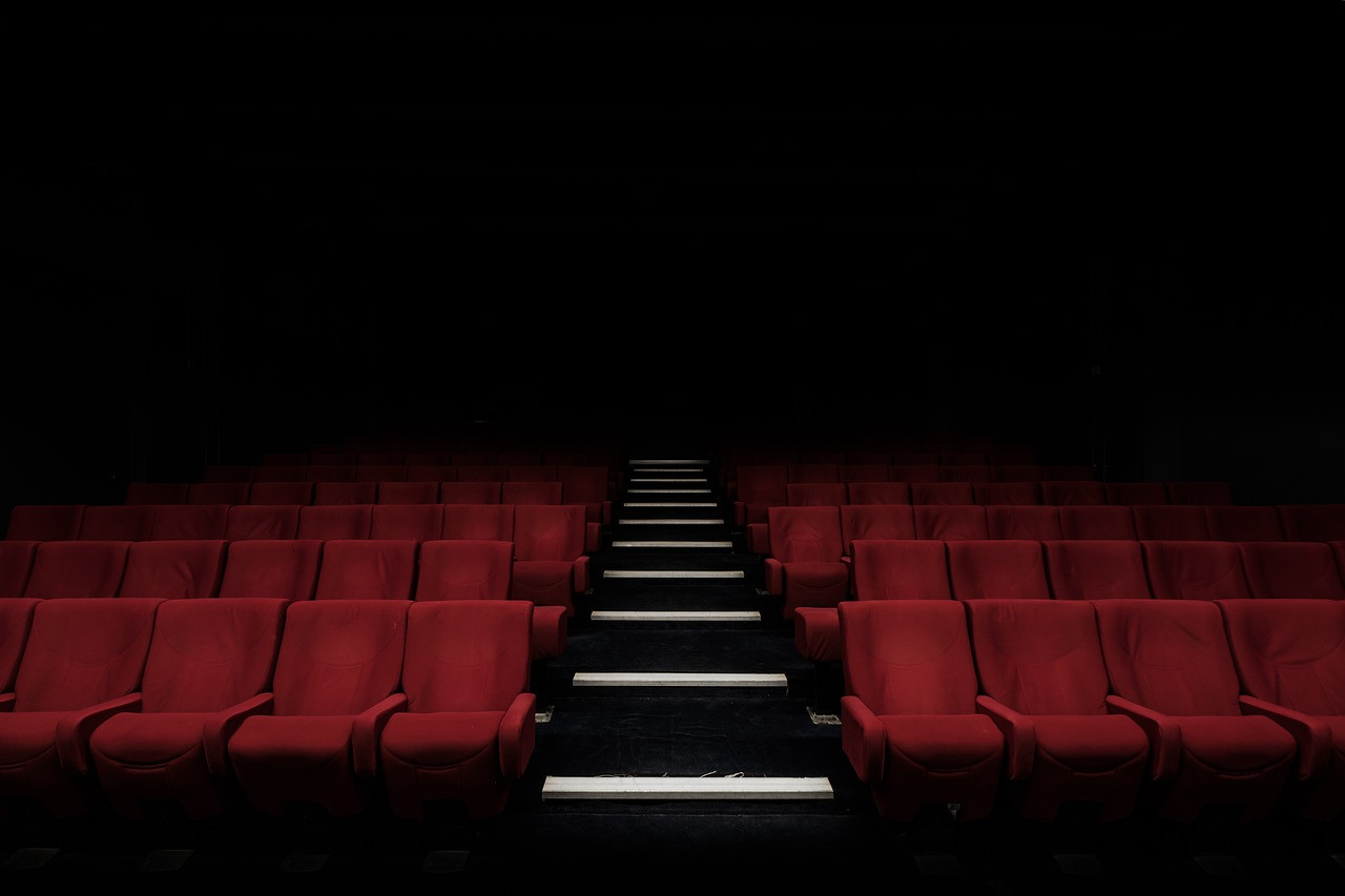 Representative image: cinema hall seats