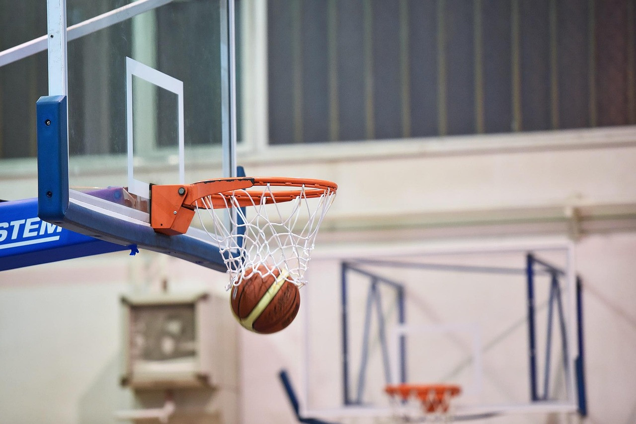 Representative image: basketball hoop arena