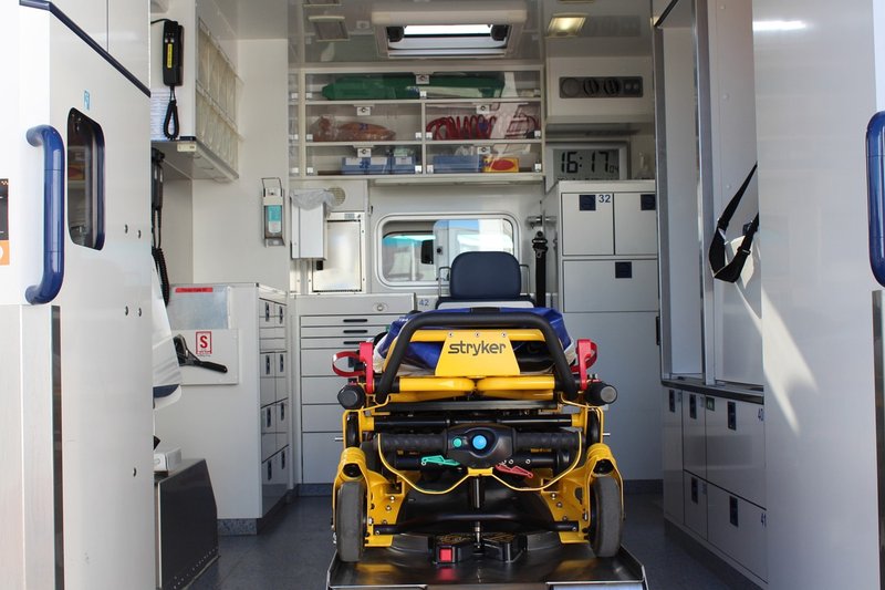 Representative image: ambulance emergency