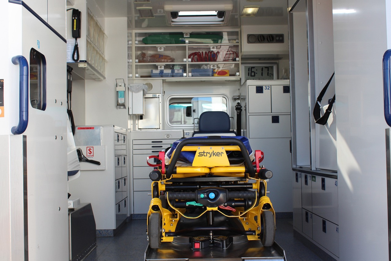 Representative image: ambulance emergency