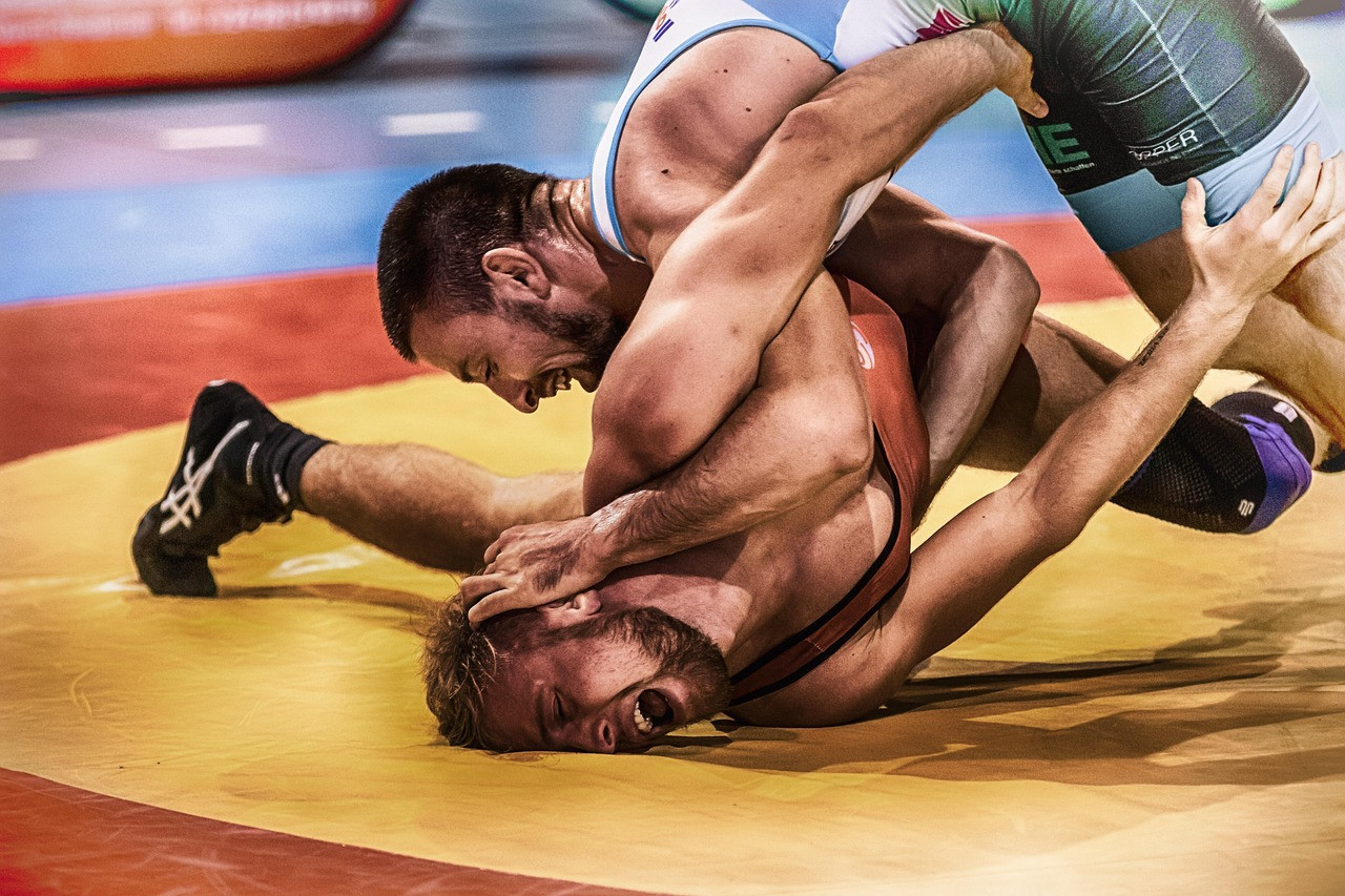 Representative image: wrestling mat competition