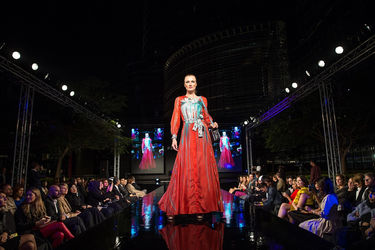 Representative image: fashion runway show models
