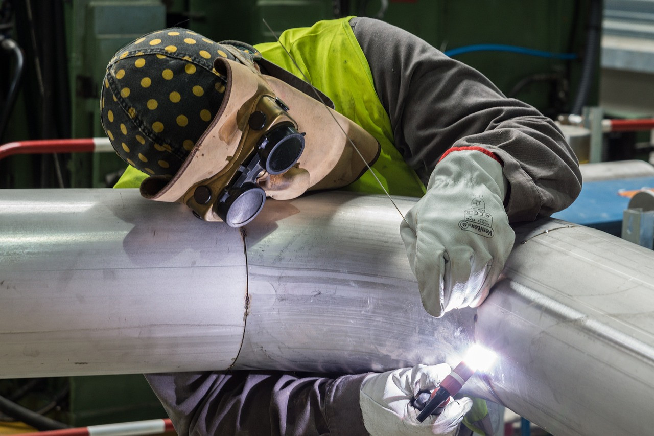 Representative image: factory workers metal fabrication