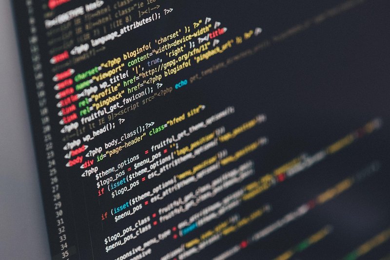 Representative image: programmer laptop code screen